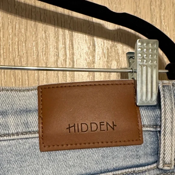 Hidden Jeans Light Blue Straight Leg Carpenter’s Jeans - Picture 5 of 6